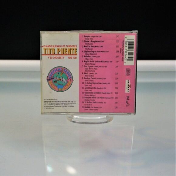 Tito Puente Tropical Series 1992 CD Guajira Son Mambo Guaracha - Picture 2 of 5